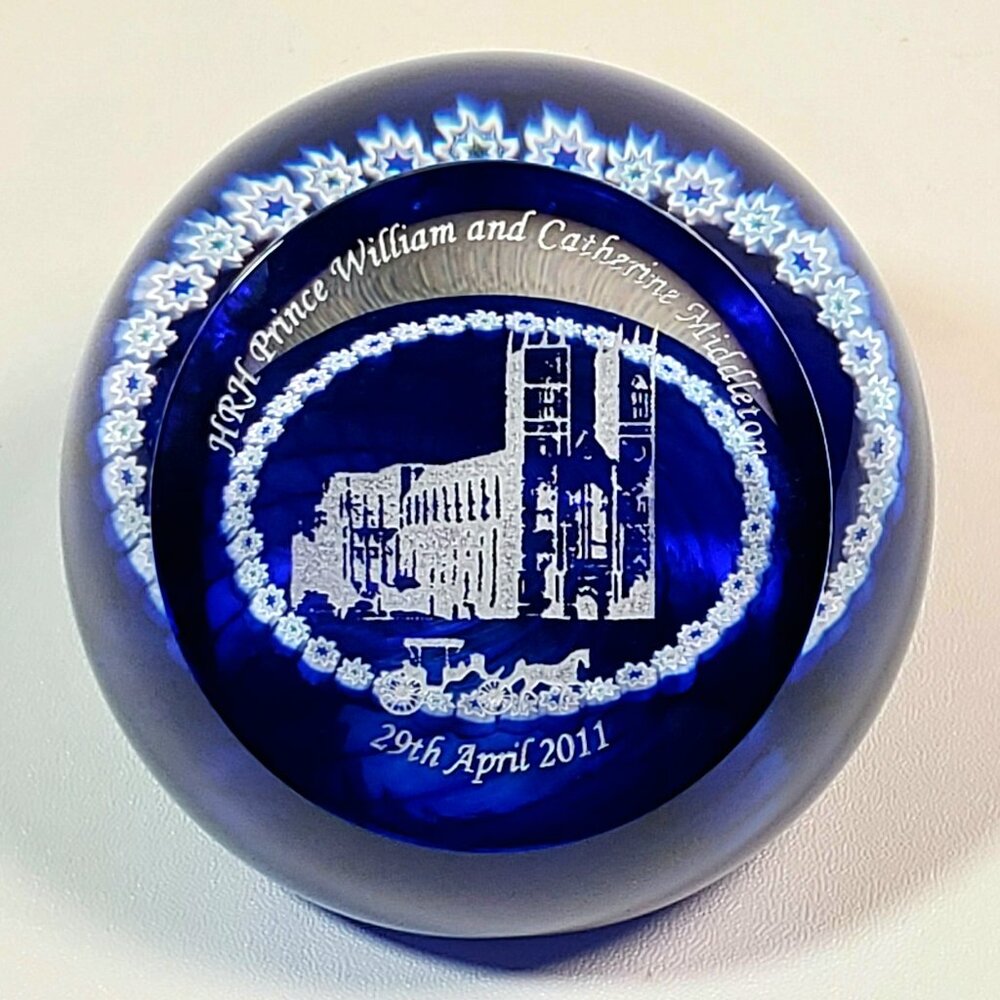 Royal Wedding Commemorative Paperweight – Limited Edition 50/100